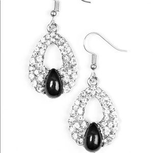 5 for $25! Paparazzi Jewelry Black Earrings